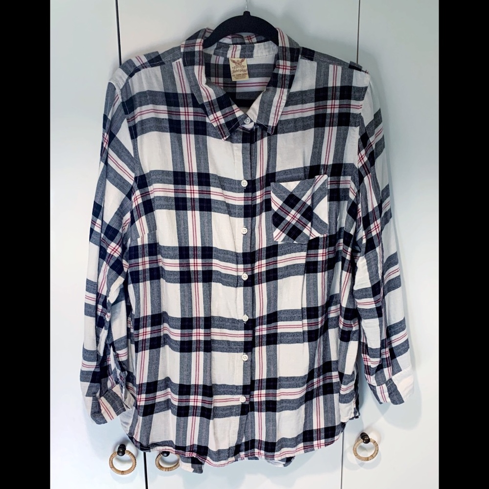 Plaid Button Up Shirt